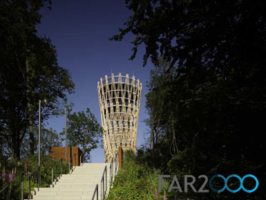 德國建造23.5米高的防腐木結(jié)構(gòu)園藝展覽會瞭望塔(轉(zhuǎn)載) 德國建造23.5米高的防腐木結(jié)構(gòu)園藝展覽會瞭望塔(轉(zhuǎn)載)